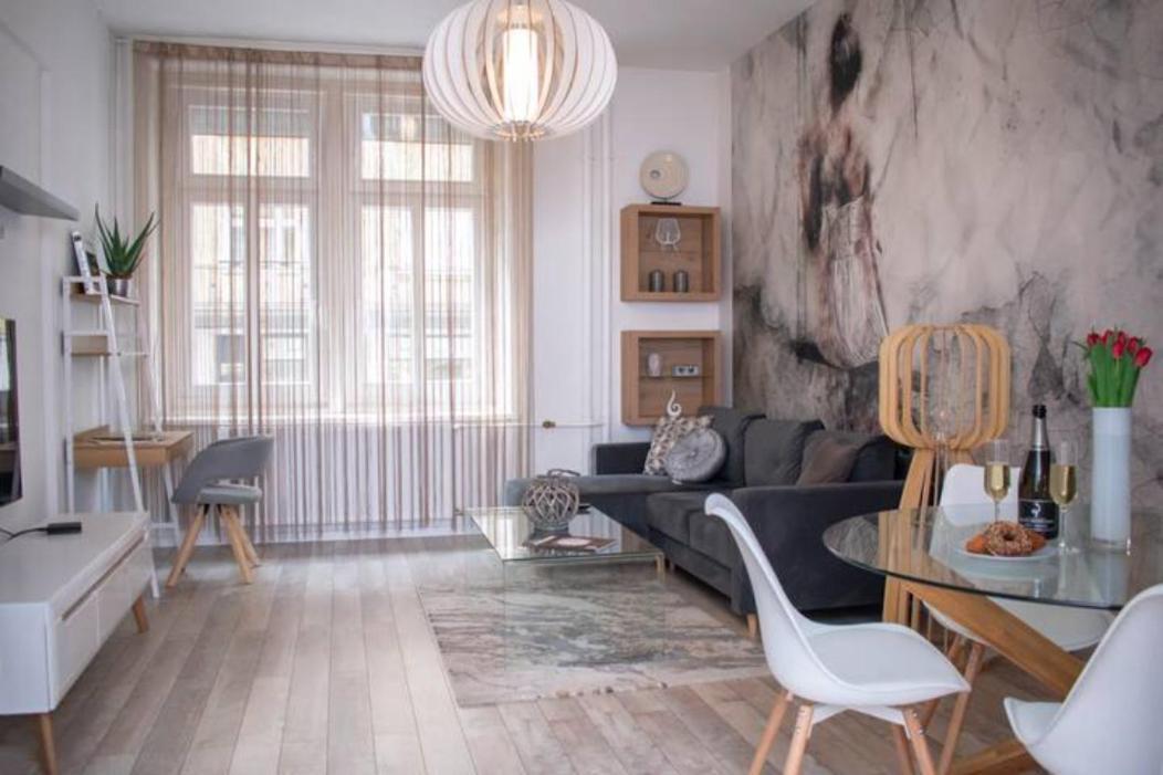 Elegant Stylish Modern Downtown Home Next 2 Danube Boedapest Buitenkant foto